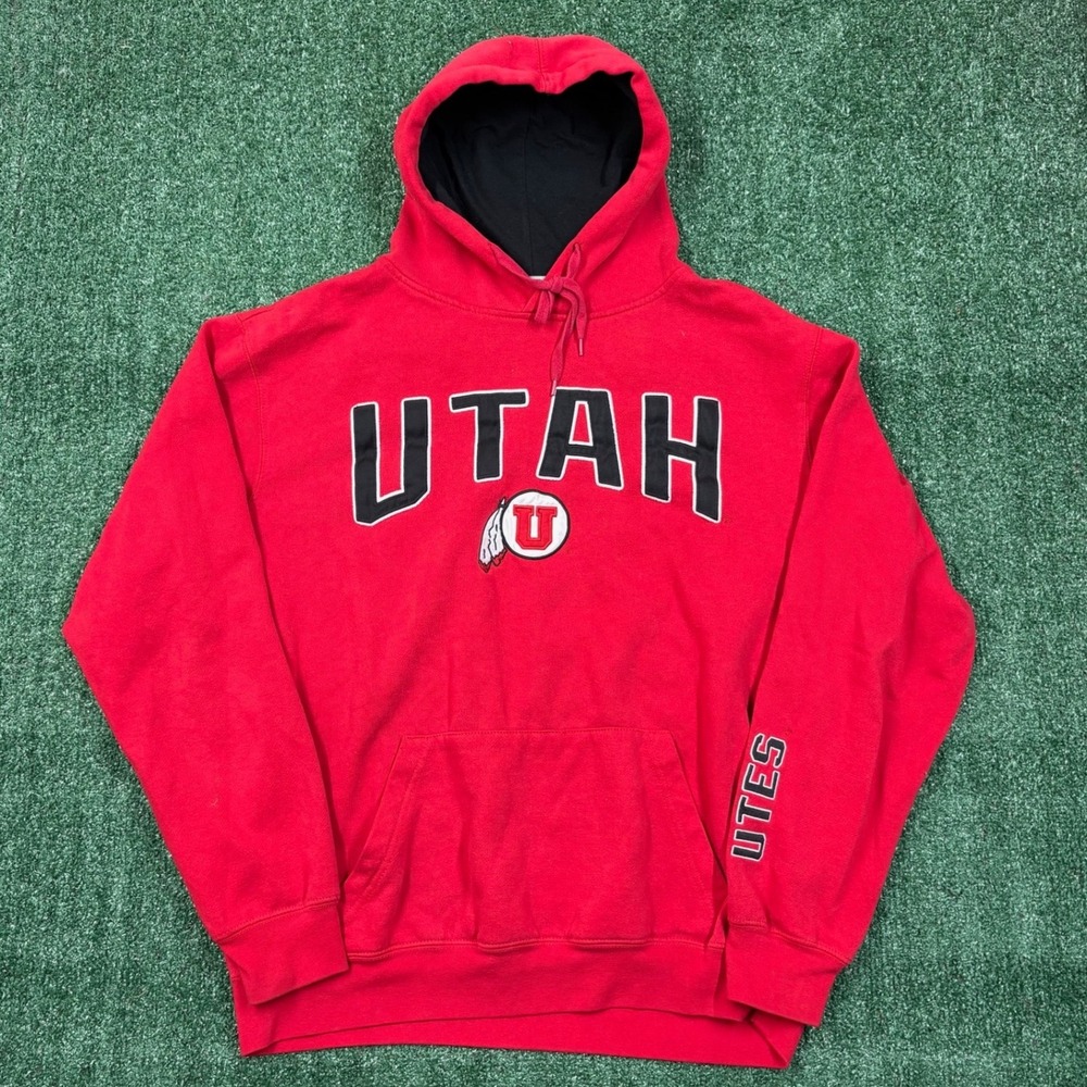 Vintage 2000's Stadium Athletics University of Utah Utes Hoodie